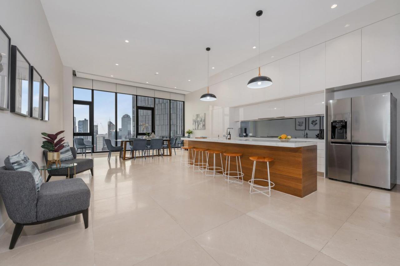 Melbourne City Apartments Panoramic Skyview Penthouse Exterior photo